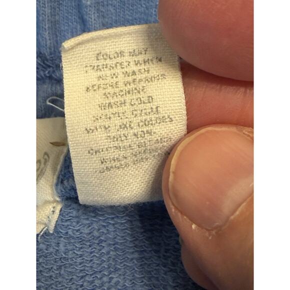 Aeropostale Y2K Micro Mini Booty Shorts Womens M Blue Shortie Embroidered Logo - Picture 7 of 10